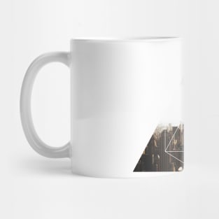 Empire State Building Geometric Photography Mug